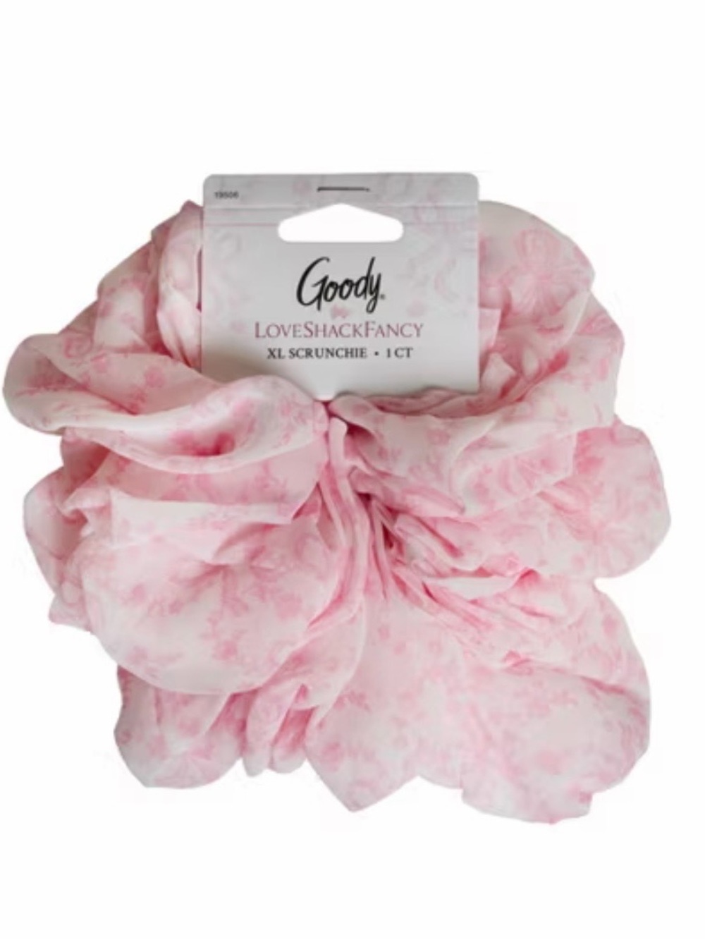NEW LoveShackFancy XL Scrunchie Goody hairband Coquette Bow Chantilly sheer puff